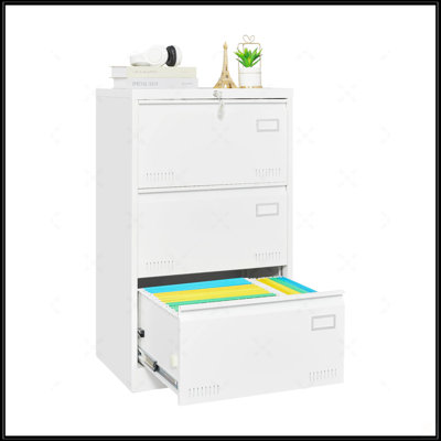 Filing Cabinet Lateral File Cabinet 3 Drawer