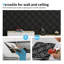 50 cm W 3D Wall Panel Wall Paneling in Matte White & Black  (12-pack)-1613095800