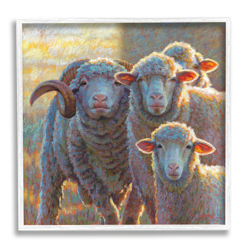 Reproduction d'art giclée par Rita Kirkman, H 12 po x l 12 po x P 1,5 po, Giclée encadrée blanc bord de mer