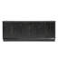 Humphrey's 86" Wide Pine Wood Sideboard, Black-1340380842