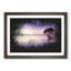 Tree Alone During a Purple Sunset - Picture Frame Graphic Art Print-56876495-56876496