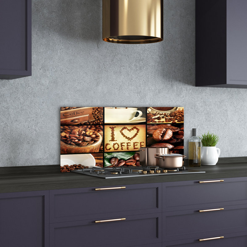 50cm W x 100cm L Glass Peel and Stick Panel