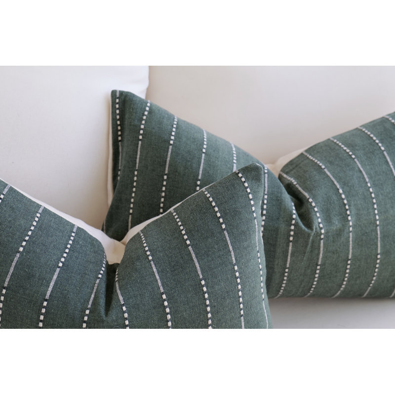 Thai Green Lumbar, Rectangle 14"H x 36"W, Green