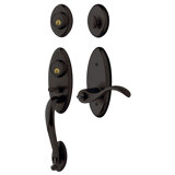 Landon Complete Inactive Landon Dummy Handleset with Lever and Rosette