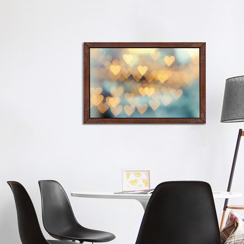 Holding Onto Love II by Chelsea Victoria - Print on Canvas, 101.6 cm H x 66.04 cm W, Brown Framed