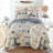 Donna Sharp Seascape 3PC Queen Cotton Coastal Quilt Set-108927971