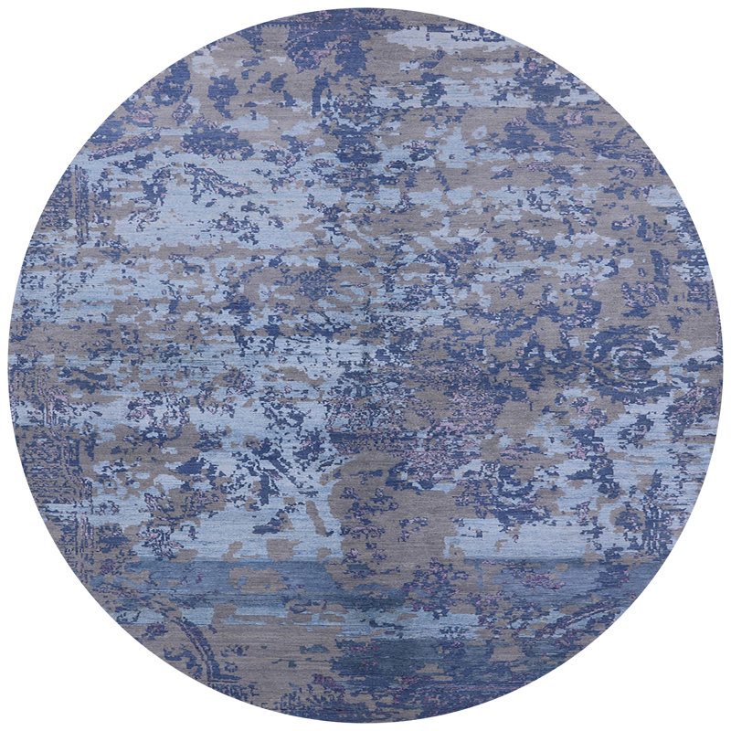Hunsicker Indoor Rug, Round 7'