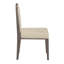 Ensemble de salle à manger rectangulaire en bois avec chaises rembourrées 72 "Cann-1434715600