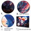 «Blue and Pink Jellyfish Dance II - Coastal Coral Under Water», ensemble d'art mural-107733811