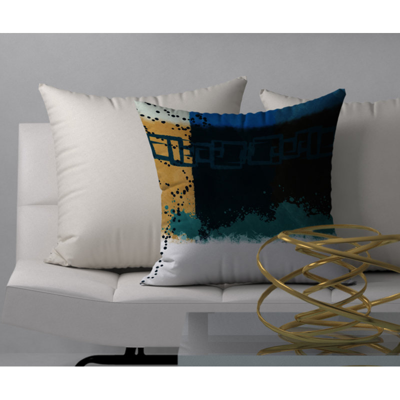 Coussin décoratif carré de beats exigeants, 20 po x 20 po