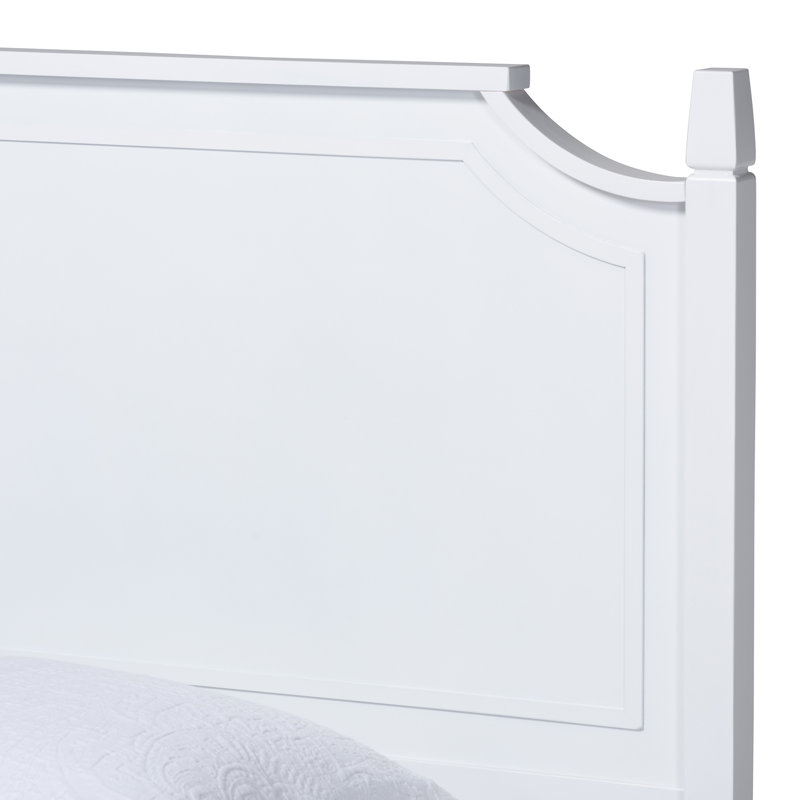 Solid Wood Platform Bed, Full / Double