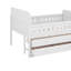 Lit double avec DEL, tiroirs de rangement-1294505226