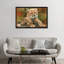 «Cheetah Cub Laying Down», impression sur toile-72410511-72410512-33109216