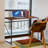 Folding Desk Laptop Computer Table and Metal Frame - No Assembly 39"-69878271