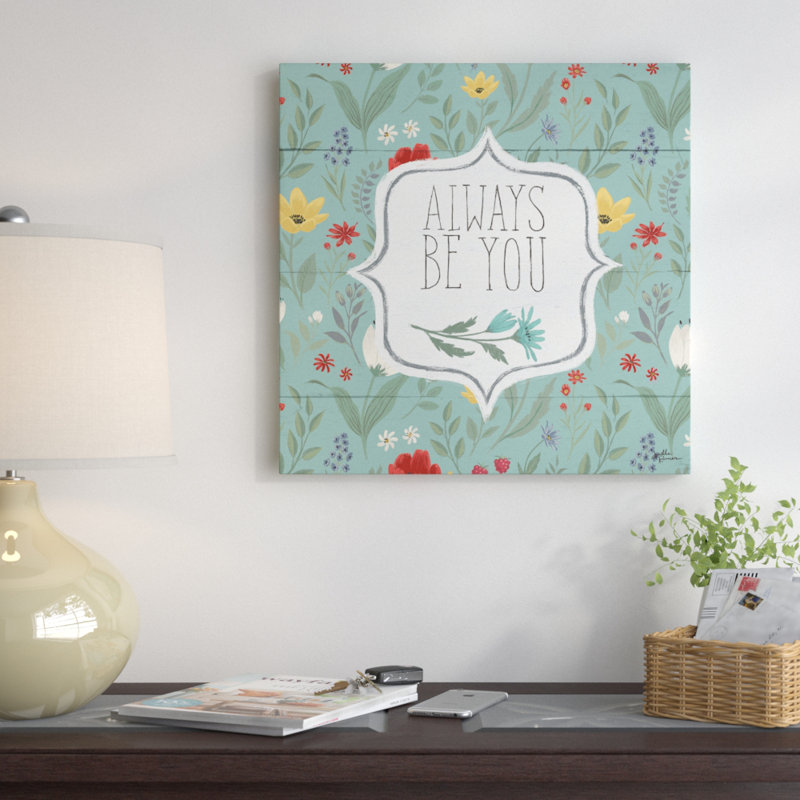 «Blooming pensts VII», impression sur toile, H 26 po x l 26 po x P 1,5 po, Toile tendue, Pas de tapis
