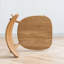 Chaise en chêne de qualité - bois massif, dossier confortable, 18,91 po x 20,28 po x 31,14 po, support à vin facile à nettoyer et rangement pour votre collection