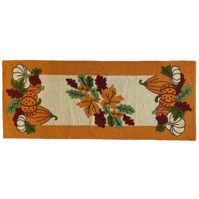 Bellatrix Beaded Harvest Fruit Table Runner