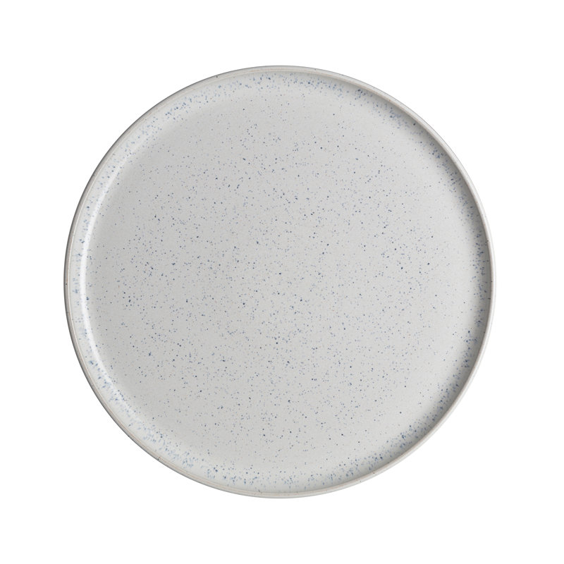 Plateau rond en craie bleue Denby Studio