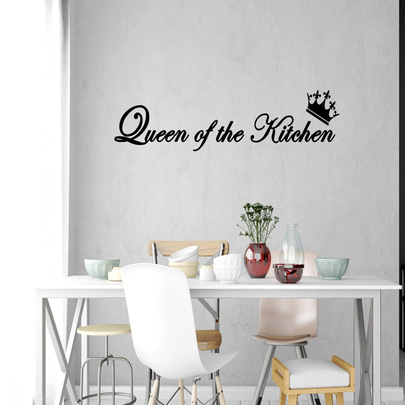 Décalcomanie murale grand lit de cuisine Drewes, H 10 po x l 44 po
