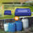 Winado Weather Resistant Plastic Drainable Dual Overflow Rain Barrel-93363789