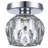 Quaseem Glass LED Semi Flush Mount-1333209303