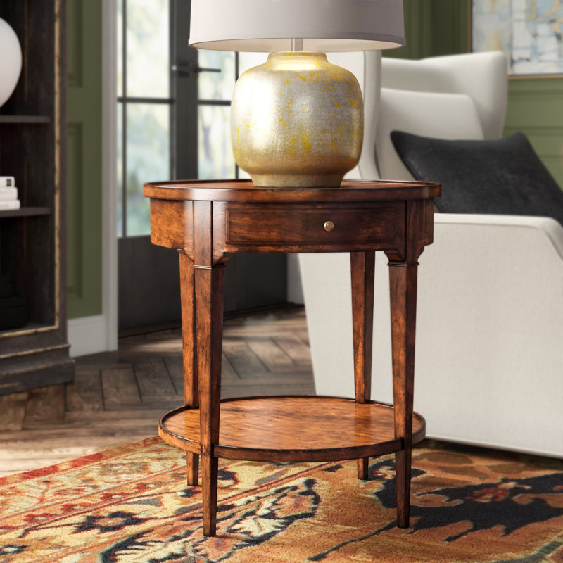 Marseille Solid Wood End Table