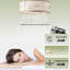 Ventilateur de plafond en cristal 20 po avec lumière, ventilateur encastré doré avec lumières et télécommande, fermé avec 6 vitesses pour chambre à coucher, salon, chambre de bébé (or)