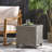 Cube Shape Rattan Accent Table