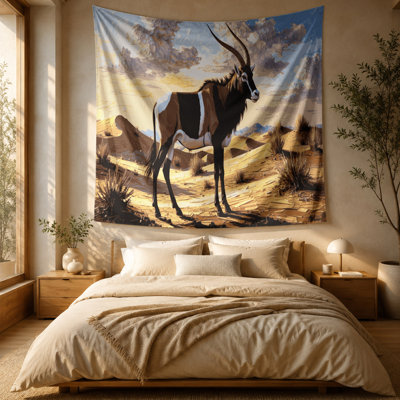 Wildlife Oryx Wall Tapestry
