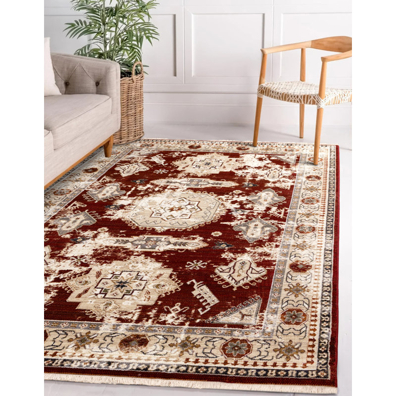 Tapis d'intérieur Saahas, Rectangle 5 pi 3 po x 7 pi 10 po