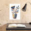 Art floral moderne abstrait géométrique 1-1174723011