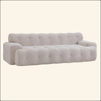 Canapé 88 places 3 places avec canapé capitonné confortable