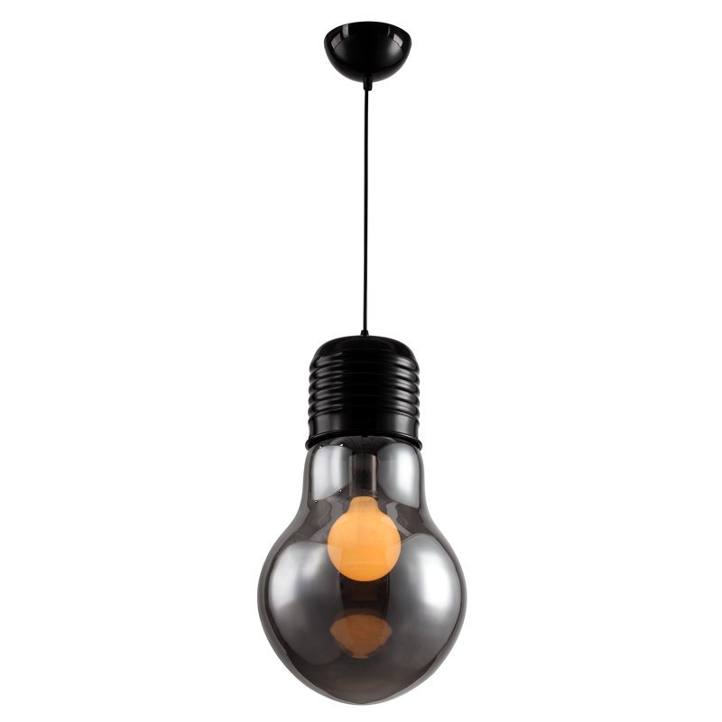 Grand luminaire suspendu industriel 1 lumière