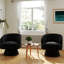 Fauteuil demi-tonneau pivotant en velours Murrow-1400920486-1563350905