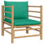 Canapé modulaire d'extérieur avec coussins 24,8 po Prestwick-1010302065