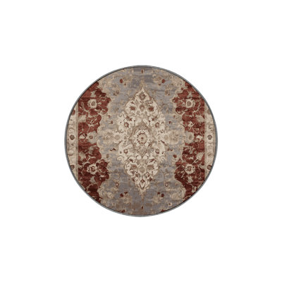 Machine Washable Gray Area Rug