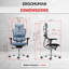 Chaise de travail ergonomique en filet Ergohuman-981209270