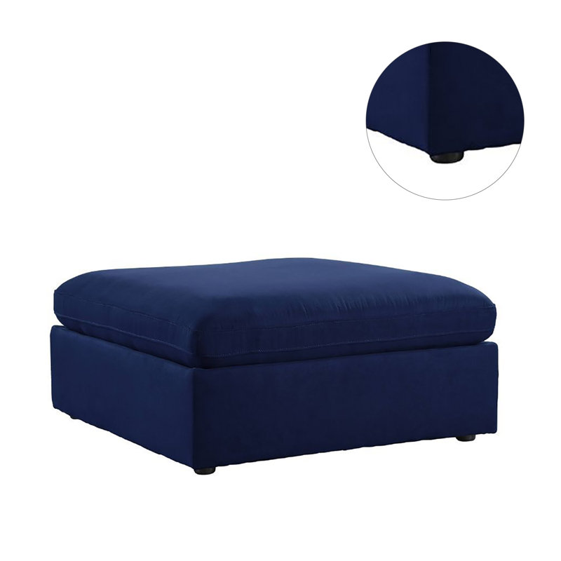 Repose-pieds rectangulaire large de 40 po Helle