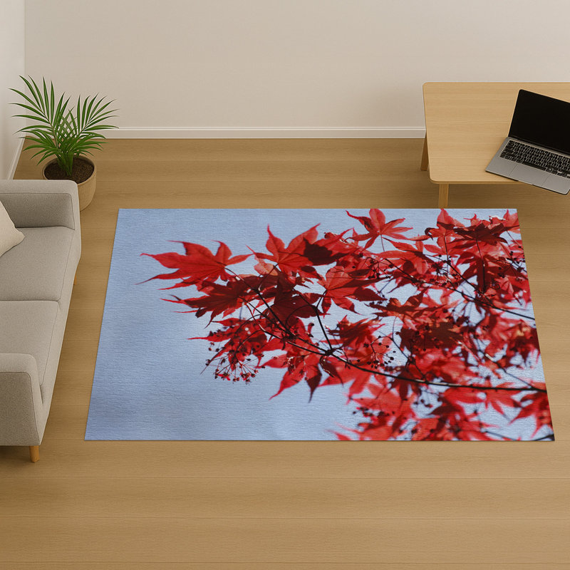 Floral Area Rug, Runner 70 x 140 cm