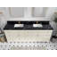 Meuble-lavabo double 84 po avec plateau Sonoma-101692565
