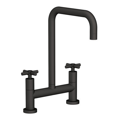 East Square Kitchen Bridge Faucet