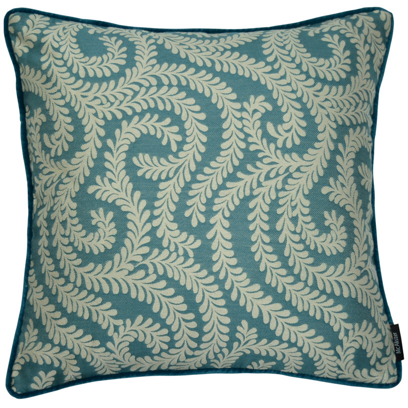 Holoman Floral Square Pillow Cover, 60 x 60cm, Blush Pink