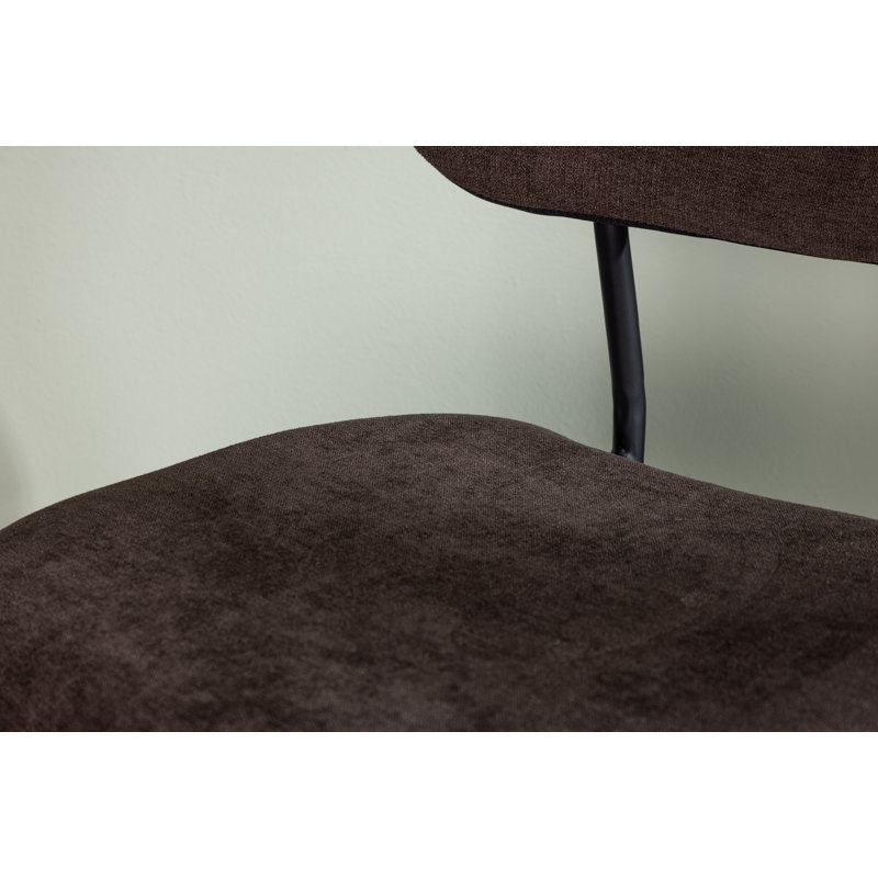 Addisan Upholstered Counter Stool with Metal Frame