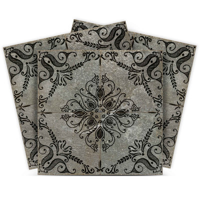 7'' W x 7'' L Vinyl Peel and Stick Mosaic Tile