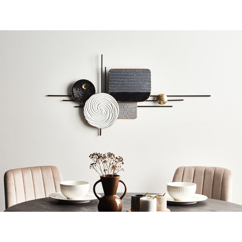 OVAR Handmade Abstract Wall Decor on Iron
