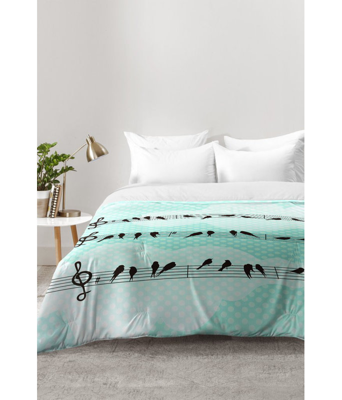 Belle 13 Modern & Contemporary Polyester Dots Comforter, Twin XL Comforter + 1 Standard Sham