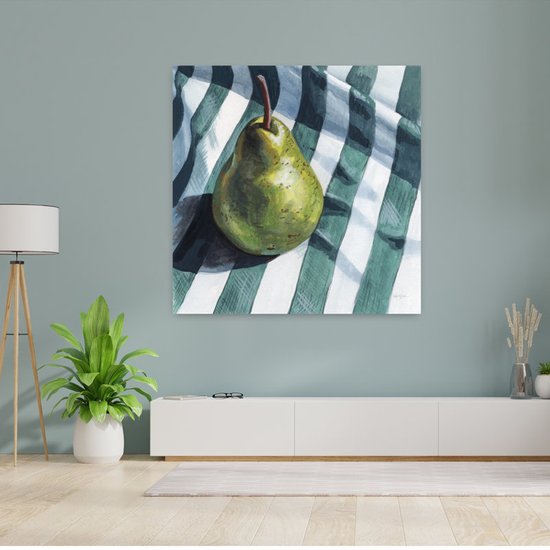 Art mural solo poire itinérante en solo, H 48 po x l 48 po