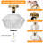 9" Ultra-Modern Flush Mount Lighting with Glass Shade Gold Fixture Ceiling Light for Living Room Bedroom Hallway-1305810037