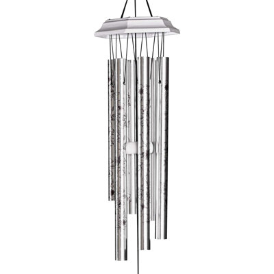 Windchime Iron Sail Angels Wings - blanc