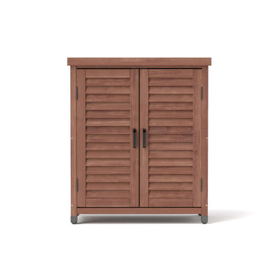 Potting Bench with Storage Cabinet